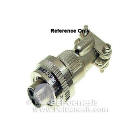 Itt Cannon CAC 7C 7-12 PIN PLUG CA06COME2015PF80F0